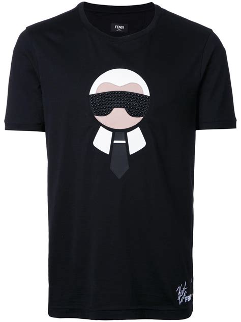 fendi t shirt karl|Fendi.